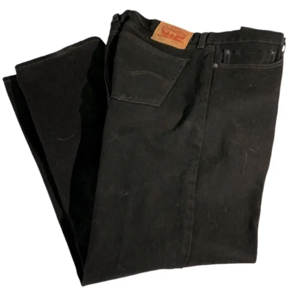 Levi’s 505 Mens Black Size 36 x 32 - Picture 1 of 5